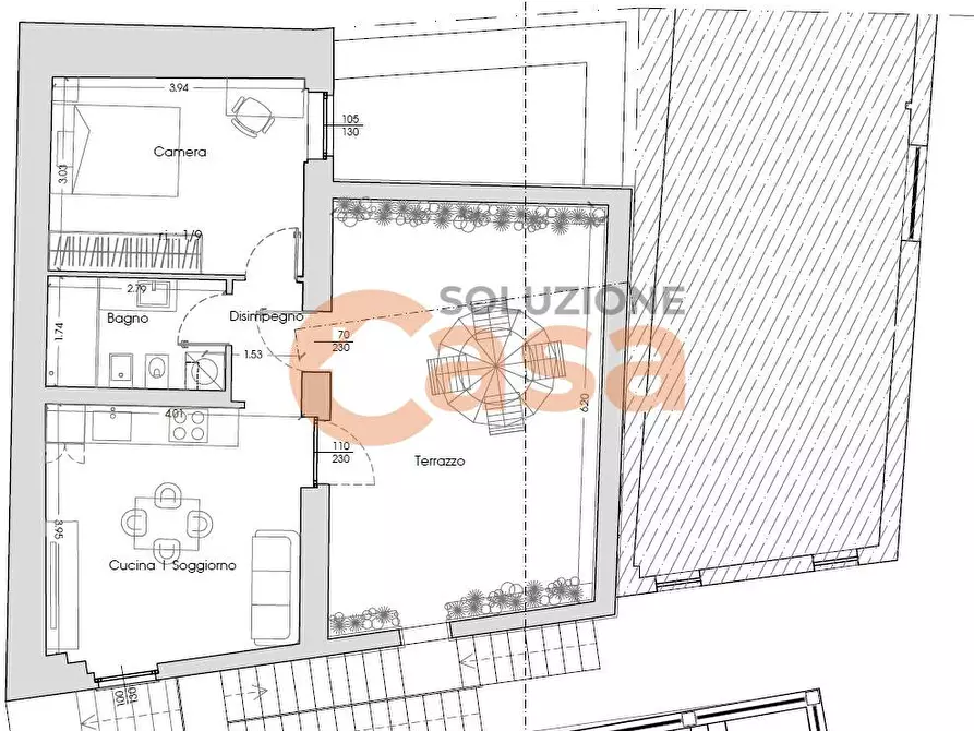 Immagine 22 di Appartamento in vendita  in Via Venturini a Piacenza