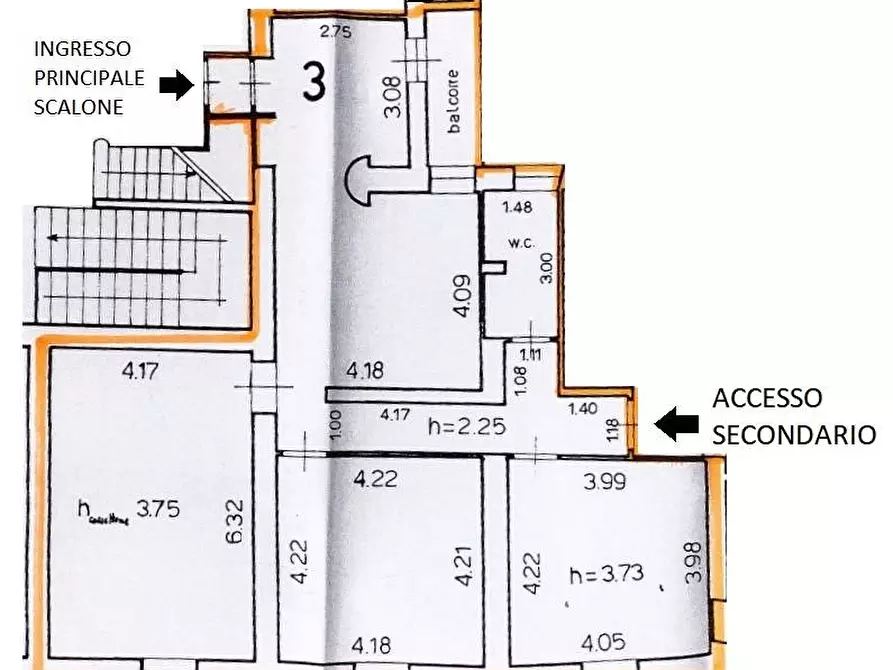 Immagine 2 di Ufficio in affitto  in Via Genocchi a Piacenza