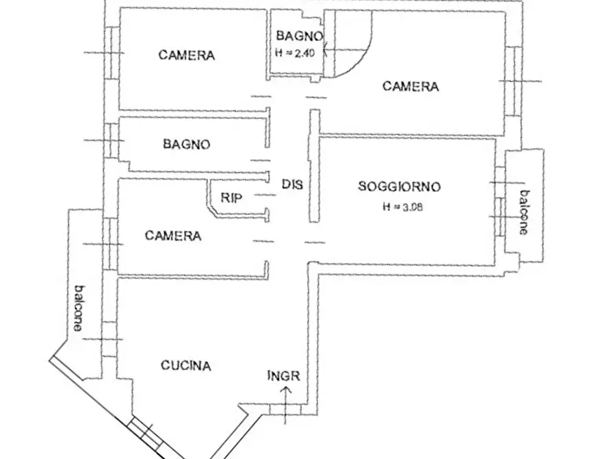 Immagine 26 di Appartamento in vendita  in Piazzale Genova a Piacenza