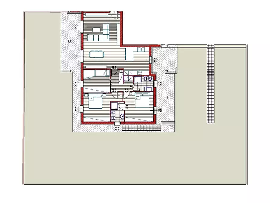 Immagine 1 di Appartamento in vendita  in Corso Europa a Piacenza