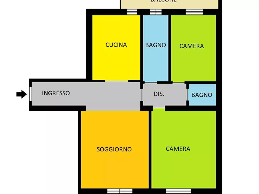 Immagine 18 di Appartamento in vendita  in Largo Mazza a Piacenza