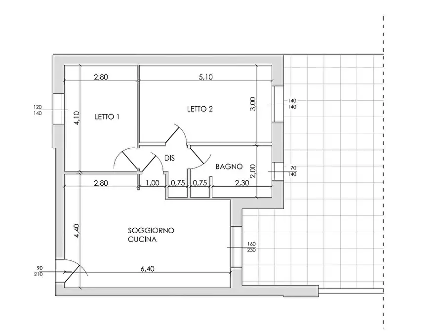 Immagine 14 di Appartamento in vendita  in Via Nure a Piacenza
