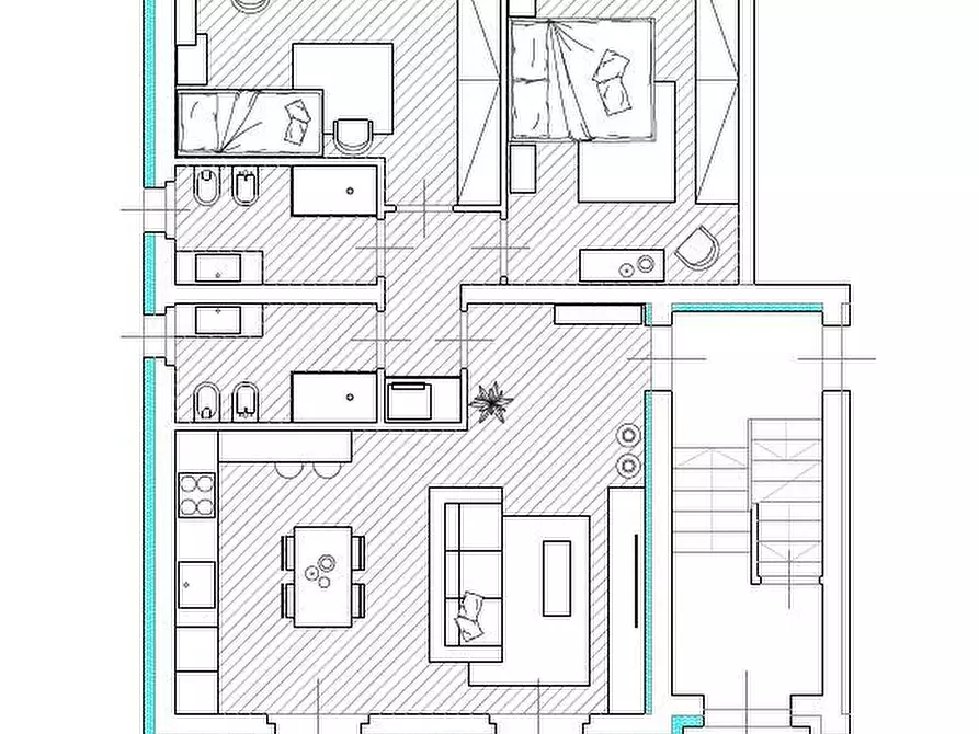 Immagine 12 di Appartamento in vendita  in Strada Malchioda a Piacenza