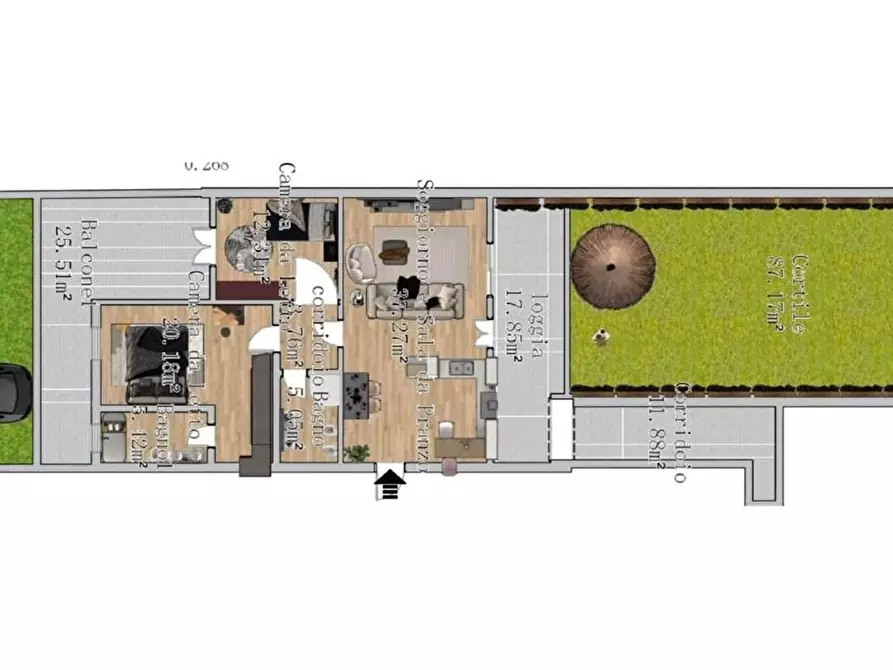 Immagine 21 di Appartamento in vendita  in Paolo Marconi a Rimini