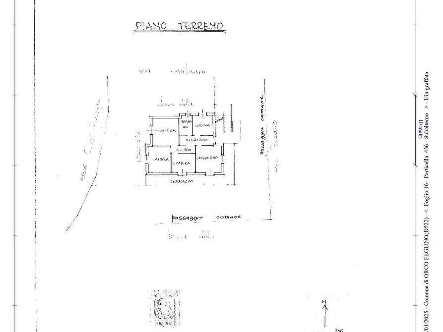 Immagine 27 di Appartamento in vendita  in Via Silvio Pellico a Orco Feglino