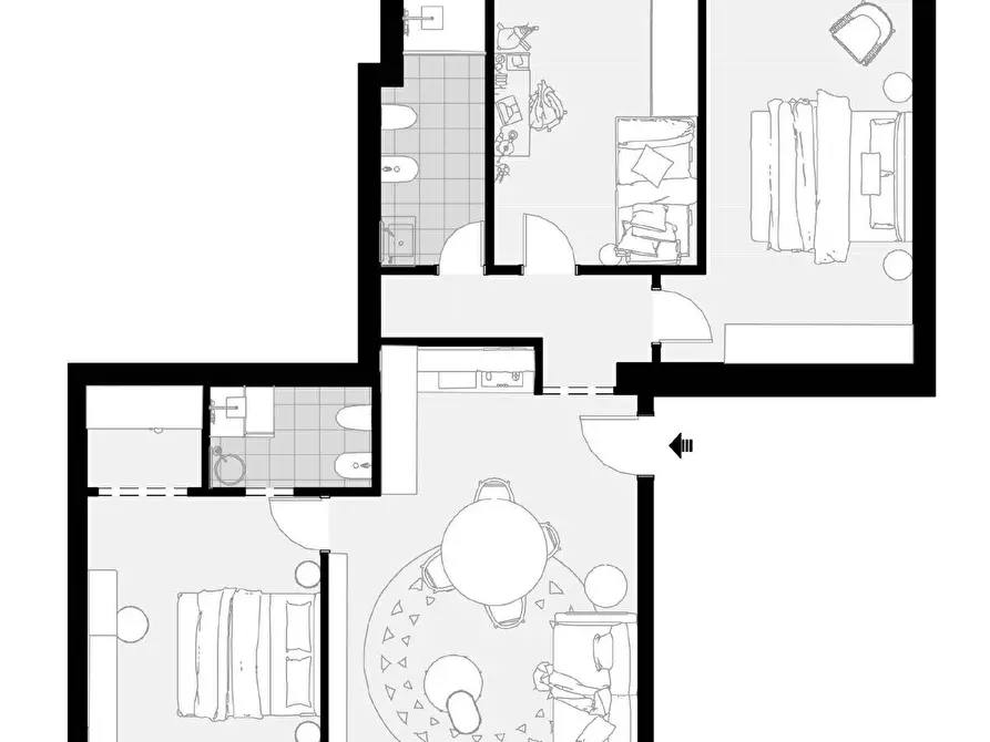 Immagine 28 di Appartamento in vendita  in Via Espinasse a Milano