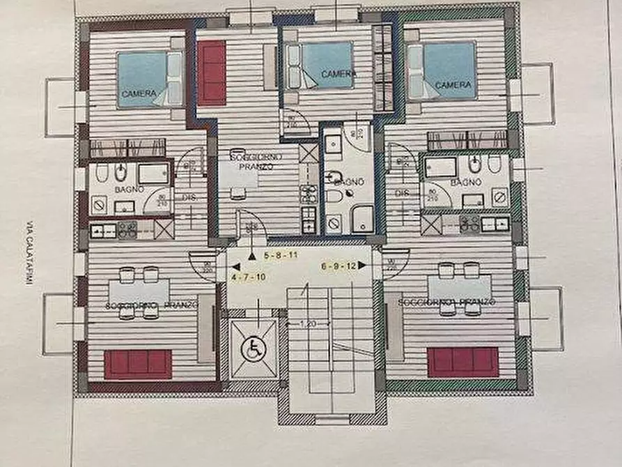 Immagine 3 di Appartamento in vendita  a San Benedetto Del Tronto
