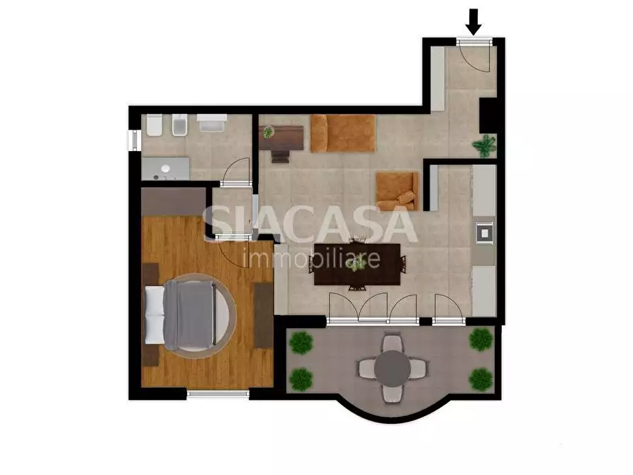 Immagine 23 di Appartamento in vendita  in via Fermi a Sulbiate