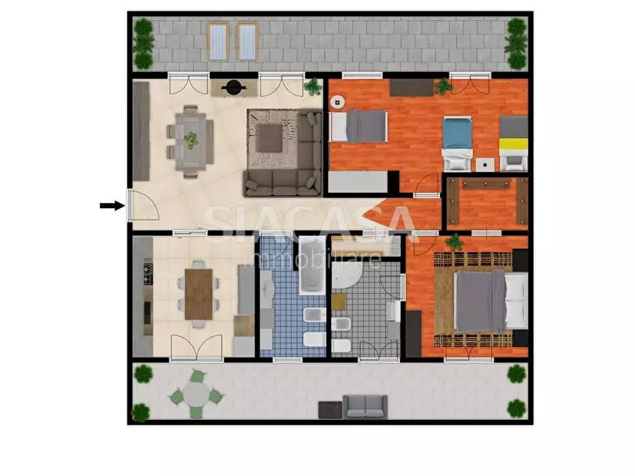 Immagine 28 di Appartamento in vendita  in via Biffi a Sulbiate