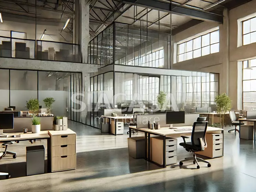 Immagine 2 di Capannone industriale in affitto  a Mezzago