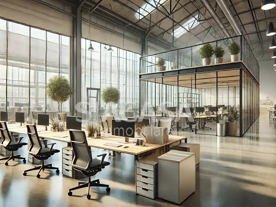 Immagine 5 di Capannone industriale in affitto  a Mezzago