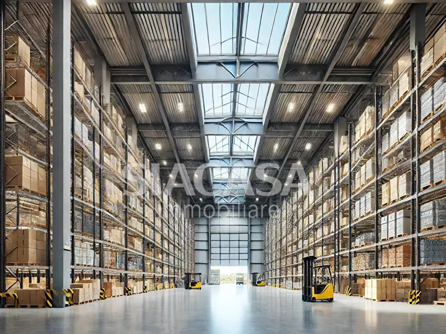 Immagine 6 di Capannone industriale in affitto  a Mezzago