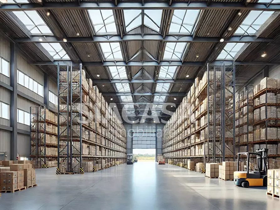 Immagine 7 di Capannone industriale in affitto  a Mezzago