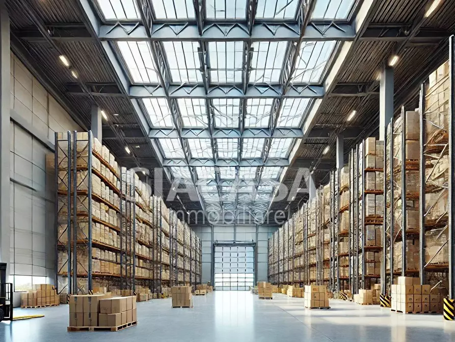 Immagine 8 di Capannone industriale in affitto  a Mezzago