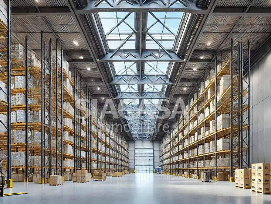 Immagine 9 di Capannone industriale in affitto  a Mezzago