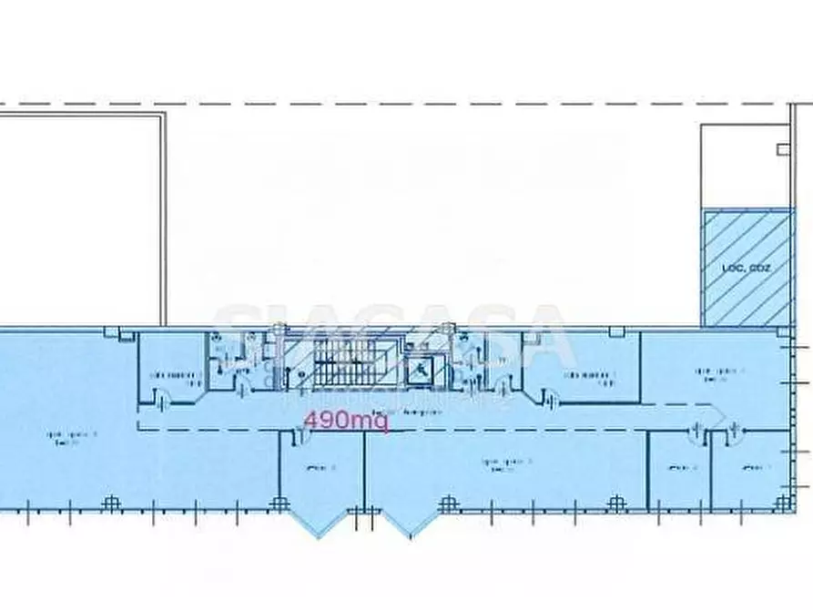 Immagine 21 di Ufficio in affitto  a Mezzago