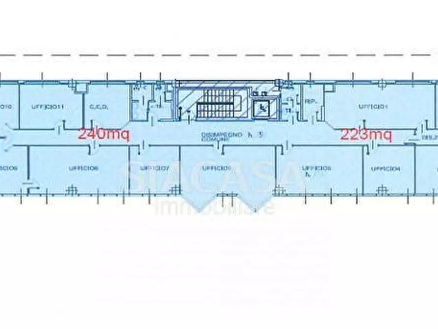 Immagine 18 di Ufficio in affitto  a Mezzago