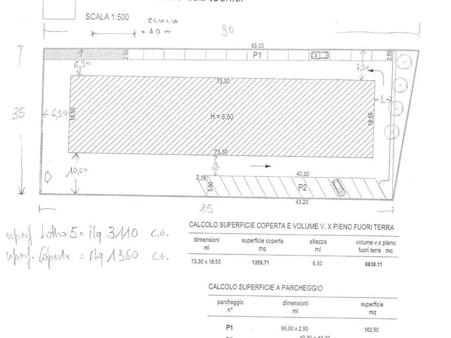 Immagine 8 di Terreno industriale in vendita  a Paese