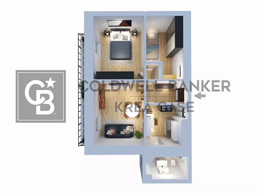 Immagine 24 di Appartamento in vendita  in Via della Costarella a Rocca Di Papa