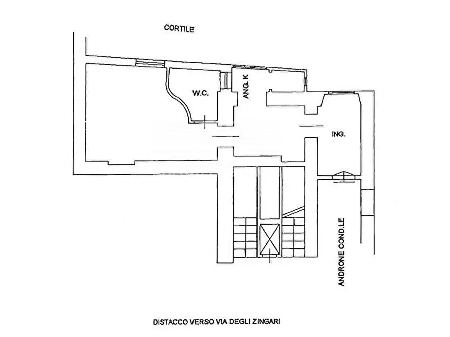 Immagine 21 di Appartamento in vendita  in Via Degli Zingari a Roma