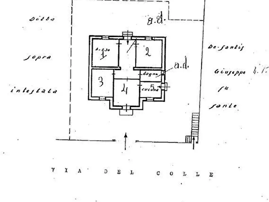Immagine 30 di Villa in vendita  in Via del Colle a Viterbo