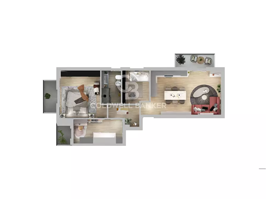 Immagine 30 di Appartamento in vendita  in Via Del Prantolo a Saludecio