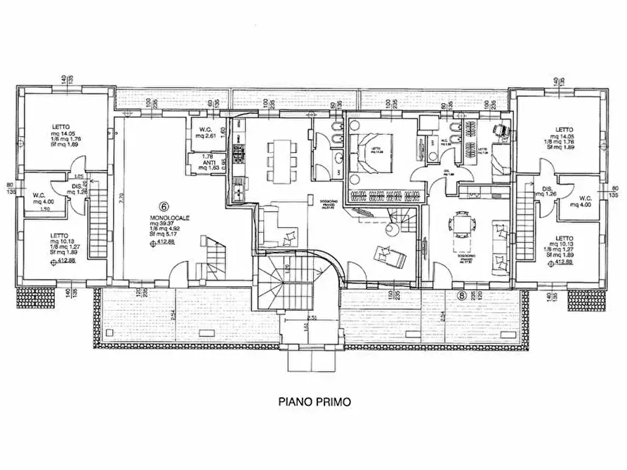 Immagine 21 di Appartamento in vendita  in Via Della Quercia a Pesaro