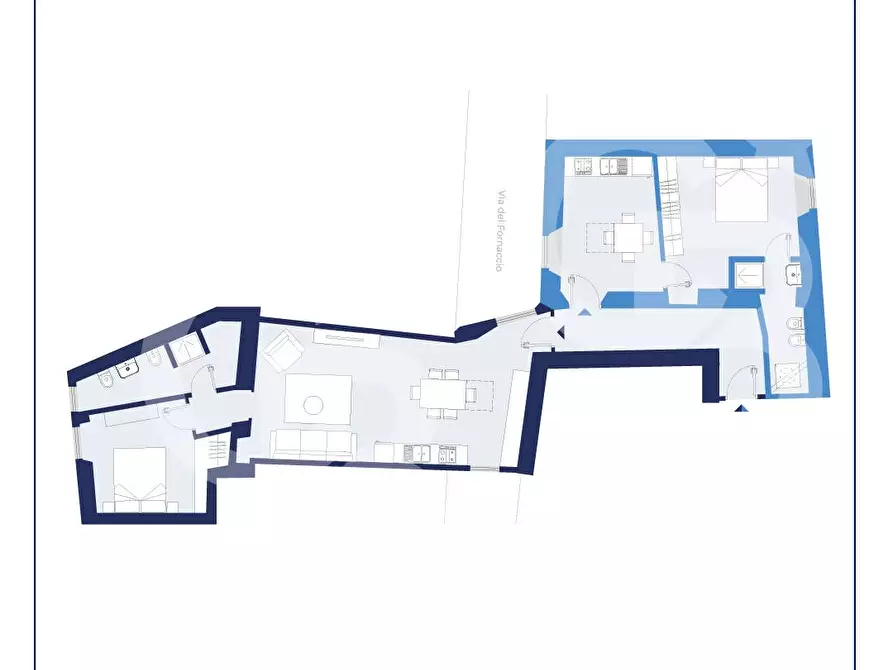 Immagine 24 di Appartamento in vendita  in Via Annio a Viterbo