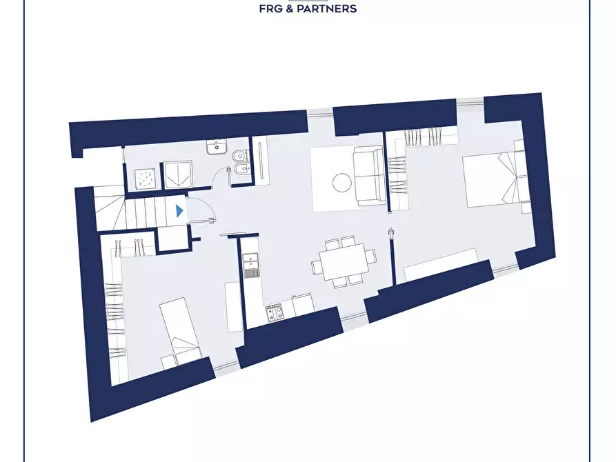 Immagine 22 di Appartamento in vendita  in Via Salicicchia a Viterbo