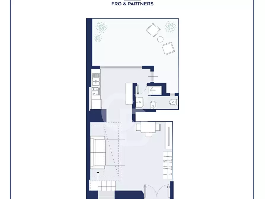 Immagine 13 di Appartamento in vendita  in Via dei Tignosi a Viterbo