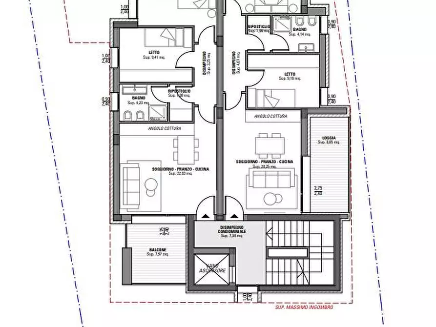 Immagine 8 di Appartamento in vendita  in Via Risorgimento a Cattolica