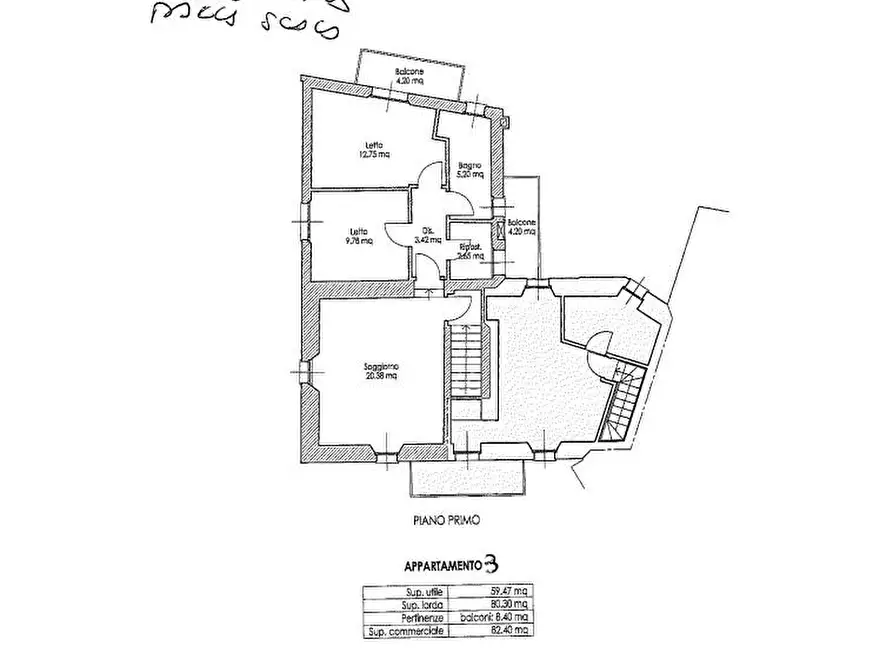 Immagine 22 di Appartamento in vendita  in Via Piazza Maggiore a Mondaino