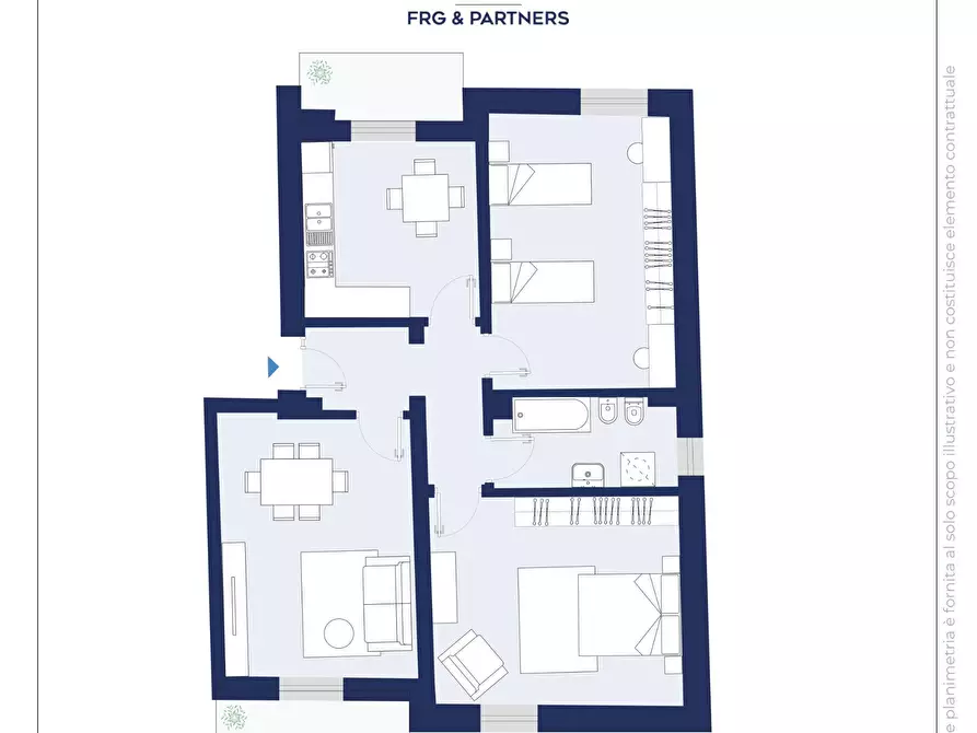 Immagine 28 di Appartamento in vendita  in Via Scotolatori a Viterbo