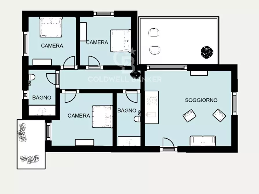 Immagine 29 di Appartamento in vendita  in Via Gradara a Riccione