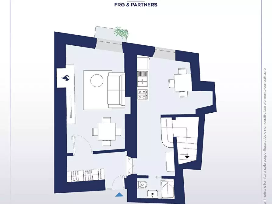 Immagine 21 di Appartamento in vendita  in via Santa Maria Nuova a Viterbo