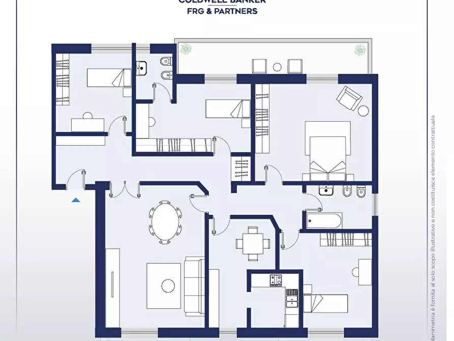 Immagine 21 di Appartamento in vendita  in Via Bonaventura Tecchi a Viterbo
