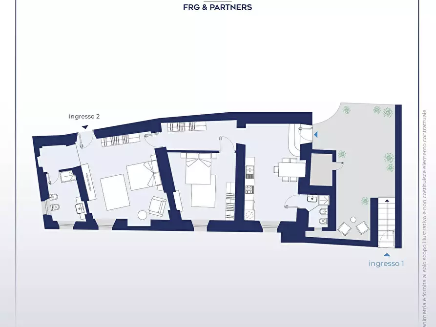 Immagine 19 di Appartamento in vendita  in Via Loreto a Bagnoregio