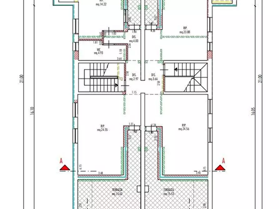 Immagine 17 di Attico in vendita  in Via Bovio a Cattolica