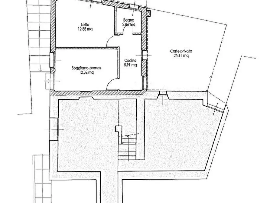 Immagine 16 di Appartamento in vendita  in Via Piazza Maggiore a Mondaino