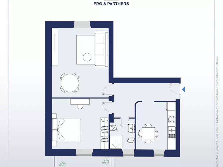 Immagine 17 di Appartamento in vendita  in Via Galileo Galilei a Viterbo