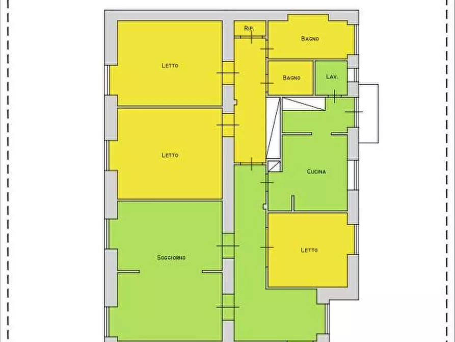 Immagine 28 di Appartamento in vendita  in Via Trebbia a Roma