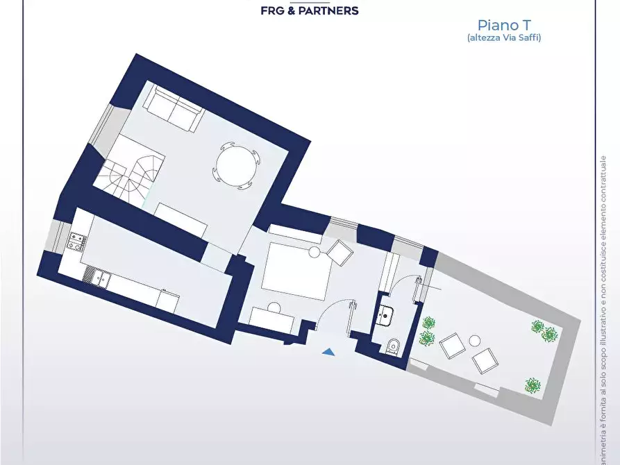 Immagine 29 di Appartamento in vendita  in Via Aurelio Saffi a Viterbo