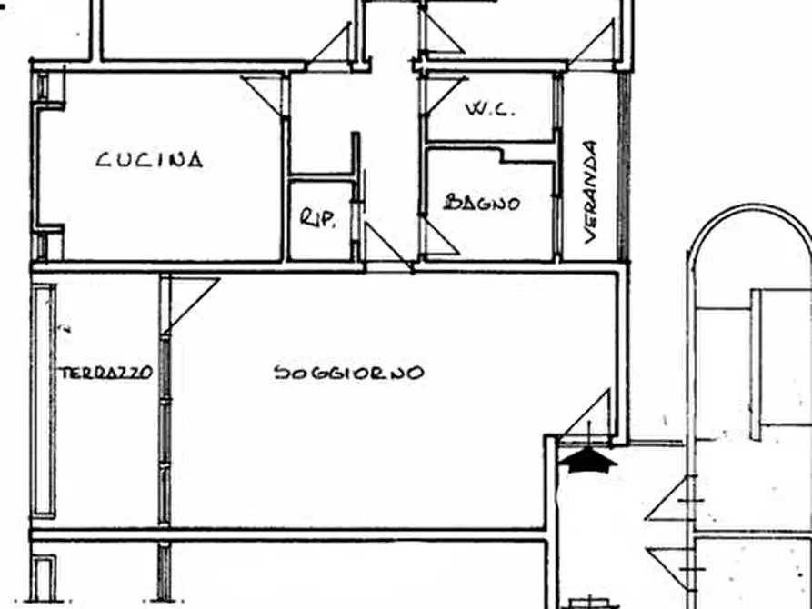 Immagine 30 di Appartamento in vendita  in Via Valentino Mazzola a Roma