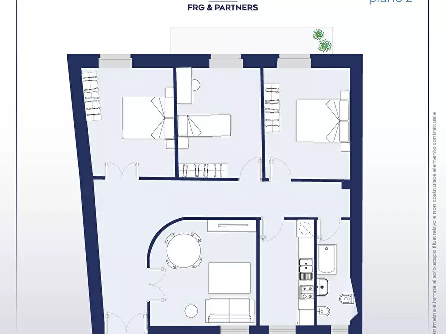 Immagine 25 di Appartamento in vendita  in Via del Giglio a Viterbo