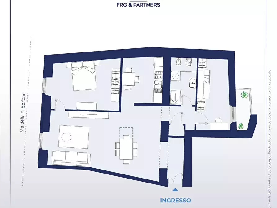 Immagine 29 di Appartamento in vendita  in Via delle Fabbriche a Viterbo