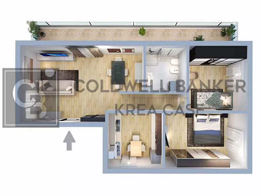 Immagine 24 di Appartamento in vendita  in Via Libero Tubino a Ciampino