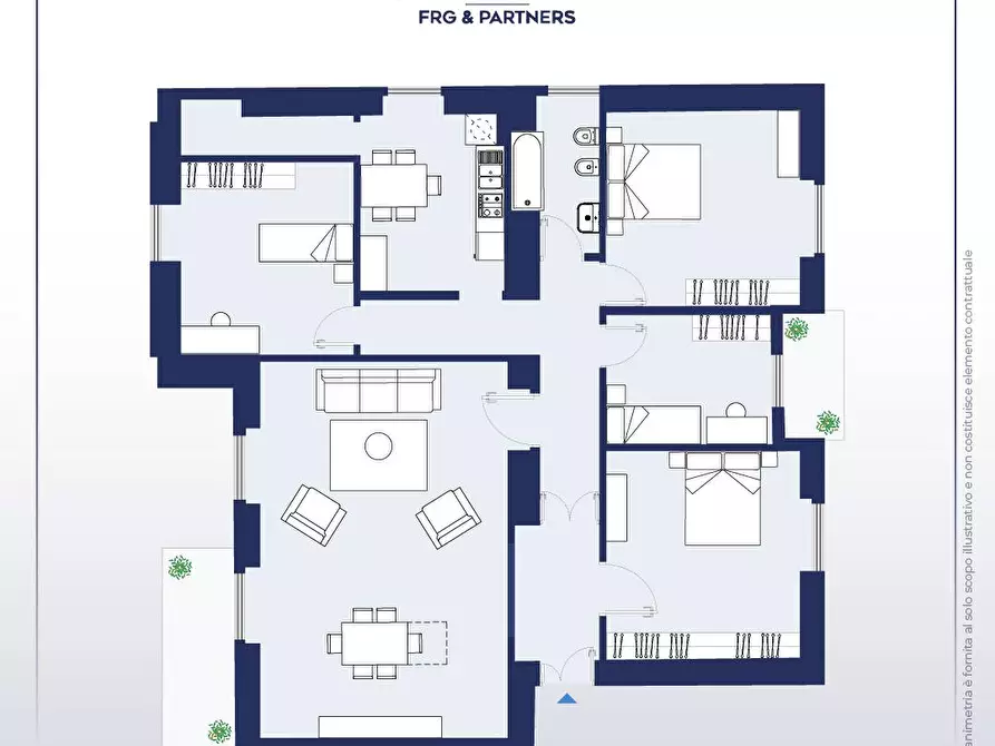 Immagine 30 di Appartamento in vendita  in Via Piave a Viterbo