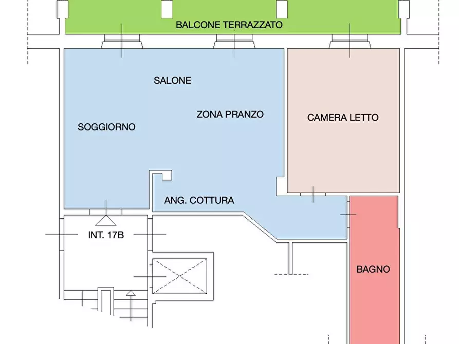 Immagine 24 di Attico in vendita  in Via Licia a Roma