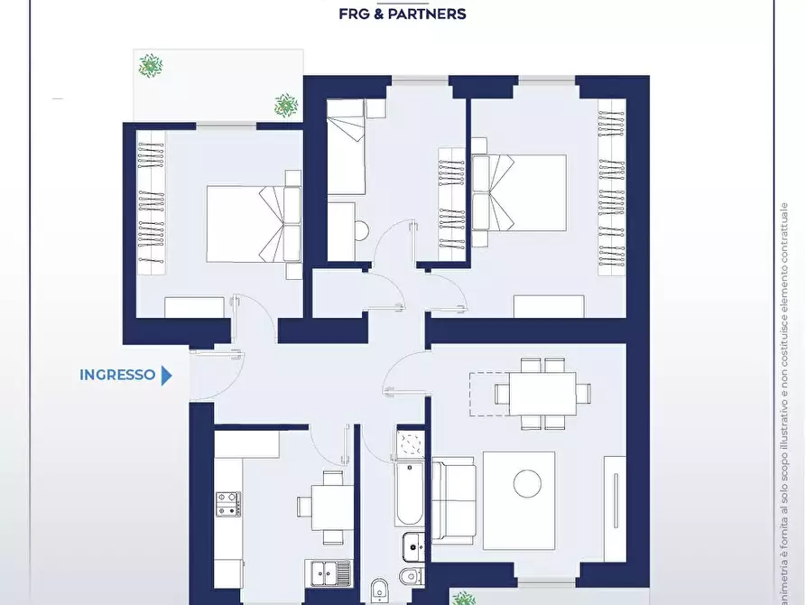 Immagine 24 di Appartamento in vendita  in Via Santa Rita a Viterbo