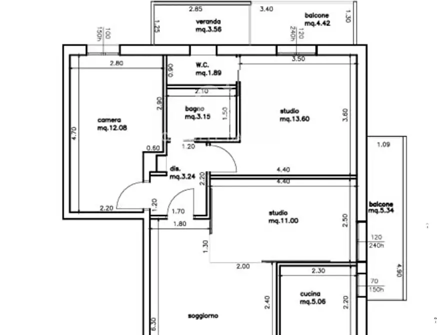 Immagine 28 di Appartamento in vendita  in Via Cappellini a Rimini